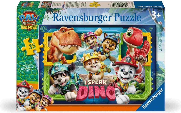 Ravensburger Paw Patrol: η ταινία με δεινόσαυρους – παζλ 35 τεμαχίων