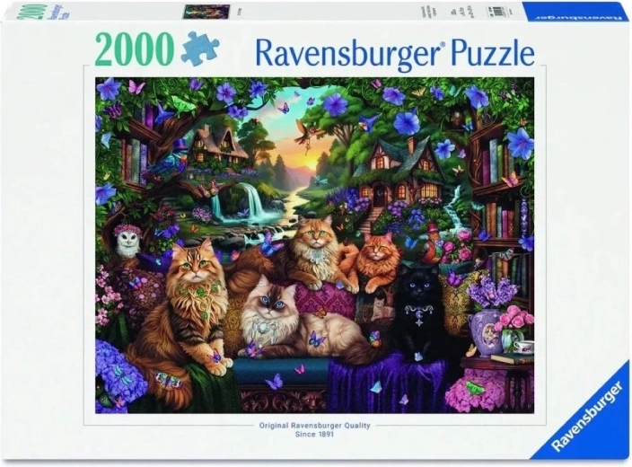 Παζλ Ravensburger «Γατόσπιτο» 2000 κομμάτια