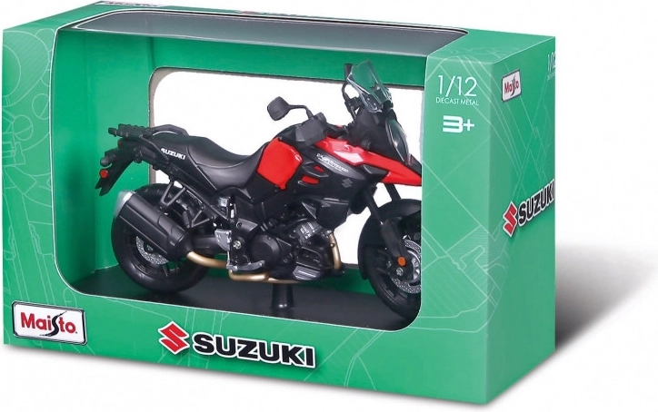 Μοτοσικλέτα Maisto Suzuki V-Strom με βάση 1:12
