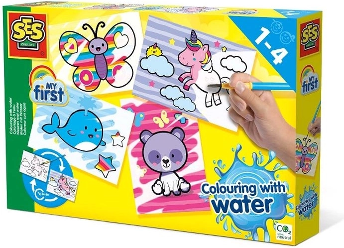 SES Creative My First ζωγραφική με νερό – ζωάκια