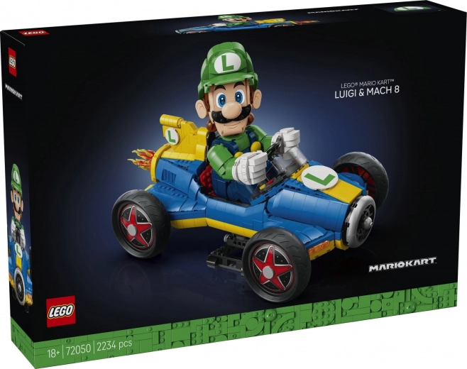 LEGO Super Mario Mario Kart – Luigi και Mach 8