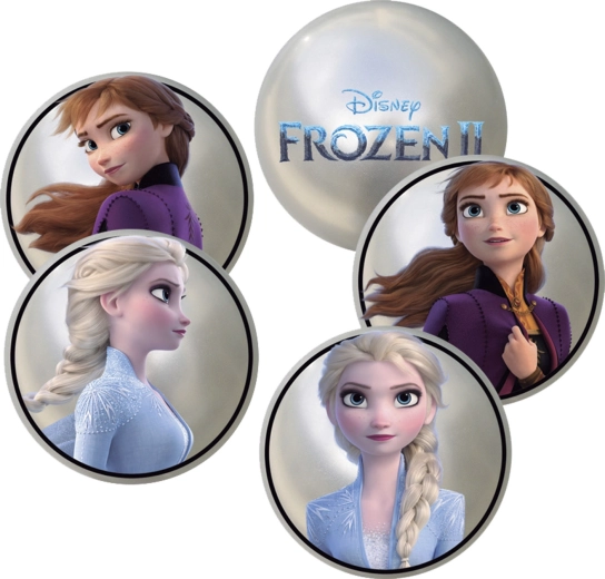 Μπαλάκι Disney με μοτίβο πριγκίπισσες 10 cm (display 12 τεμ.)