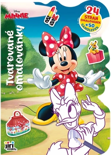 Omalovánky με σχήματα Minnie