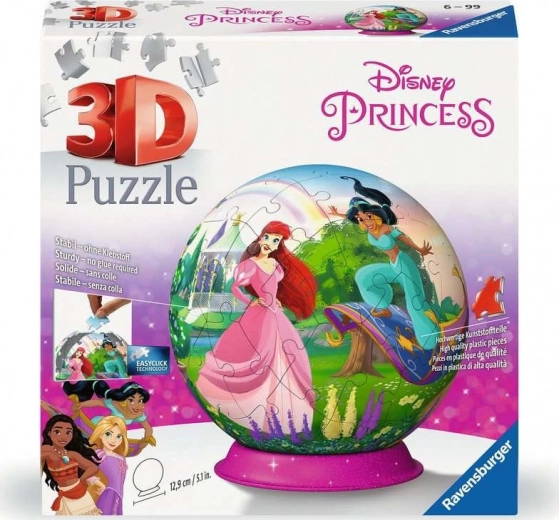 3D παζλ σφαίρα Disney πριγκίπισσες 73 κομμάτια