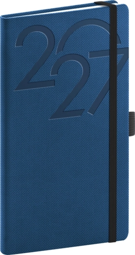 Notique ημερολόγιο τσέπης Ajax 2027 μπλε 9 x 15,5 cm
