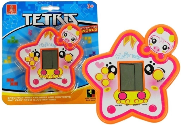 Ηλεκτρονικό παιχνίδι Tetris αστέρι κόκκινο