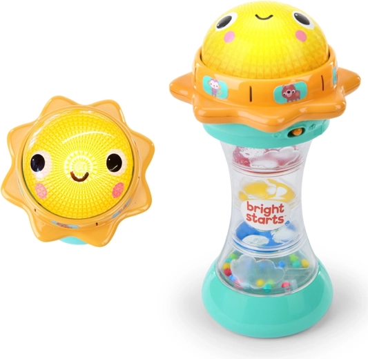 Μουσική κουδουνίστρα με φωτάκια Just for Sun από BRIGHT STARTS, 6m+