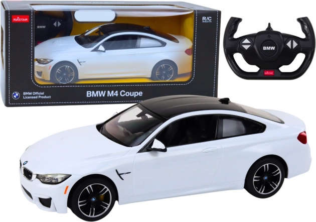 Αγωνιστικό αυτοκίνητο με τηλεχειρισμό BMW M4 Coupe 1:14 λευκό
