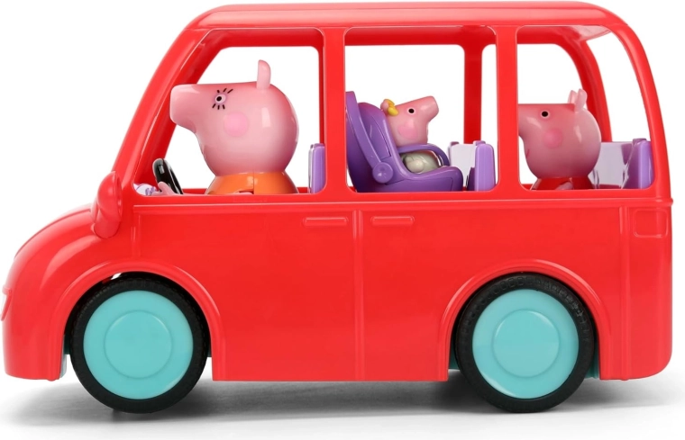 Οικογενειακό αυτοκίνητο με τις ηρωίδες Peppa Pig
