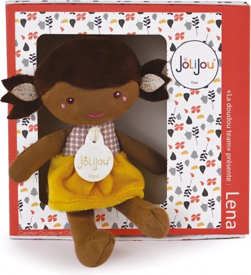 Κούκλα Jolijou Léna 16 cm κίτρινη