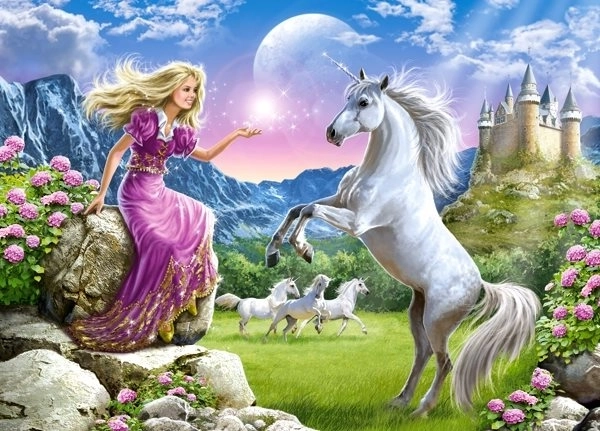 Παζλ 180 κομματιών My Friend Unicorn