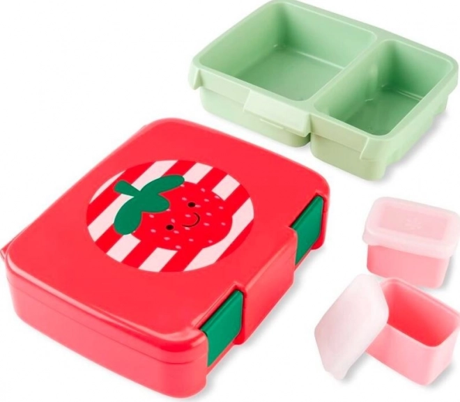 Skip Hop Spark Style bento κουτί φαγητού (lunch box) φράουλα