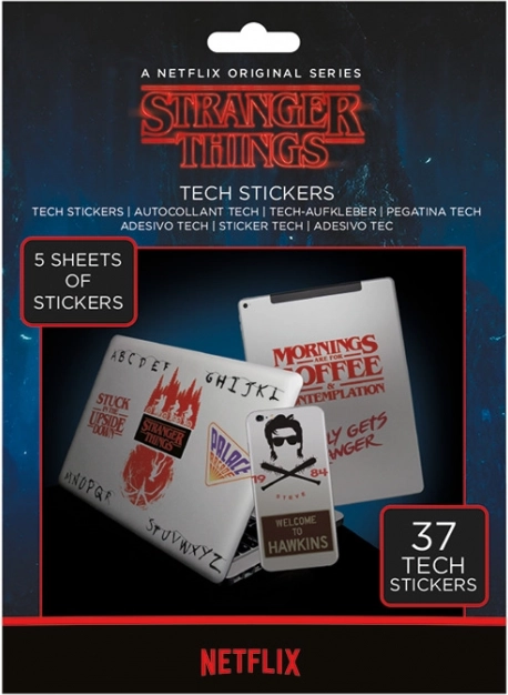 Αυτοκόλλητα Stranger Things, σετ 37 τεμ.
