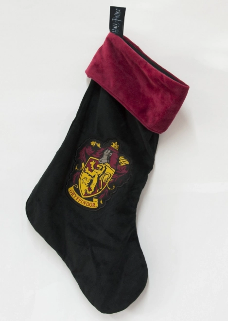 Χριστουγεννιάτικη κάλτσα Harry Potter Γκρίφιντορ από βελούδινο fleece