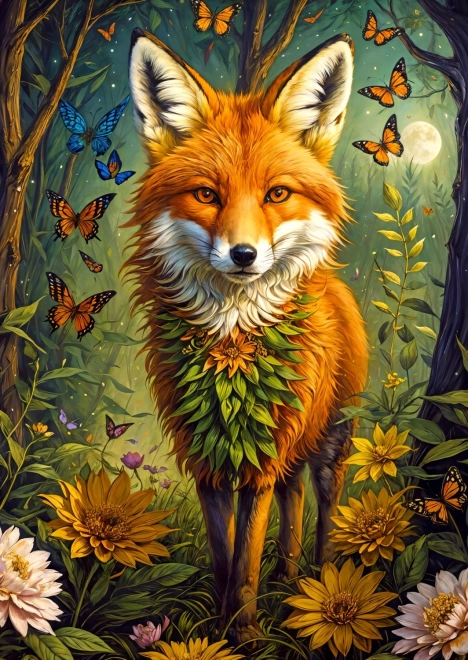 Enjoy Puzzle μαγική αλεπού 1000 κομμάτια
