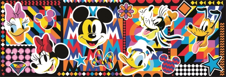 Πανοραμικό παζλ 1000 κομματιών Disney Classic – compact έκδοση