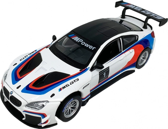 Μεταλλικό μοντέλο BMW M6 GT3 1:32 με φώτα και ήχους