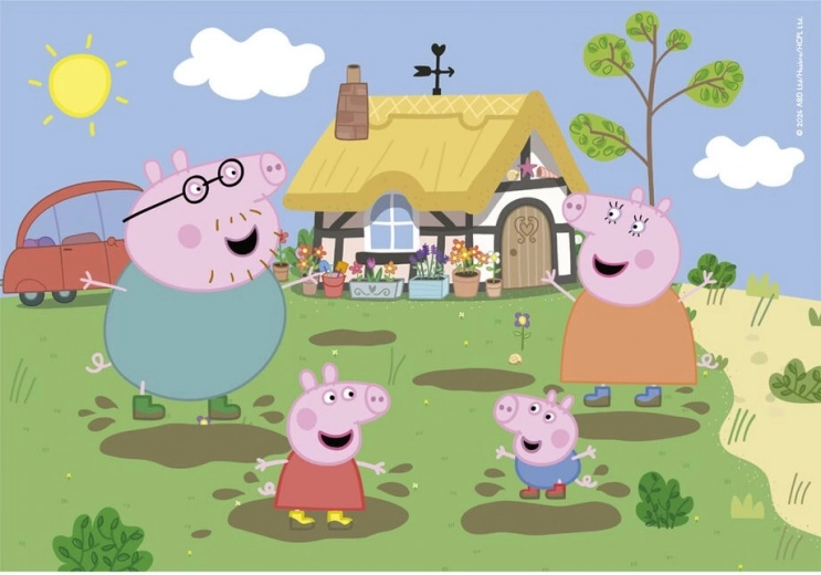 Παζλ CLEMENTONI Peppa Pig – Διασκέδαση στη λάσπη 30 κομμάτια