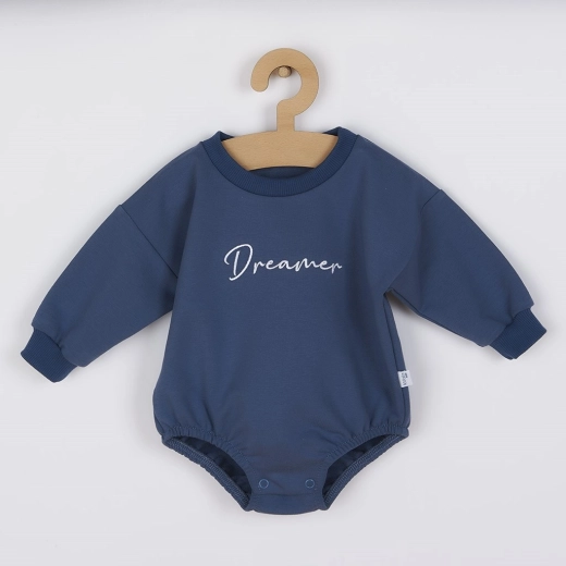 Βρεφικό φούτερ φορμάκι body baggy Koala Dreamer μπλε