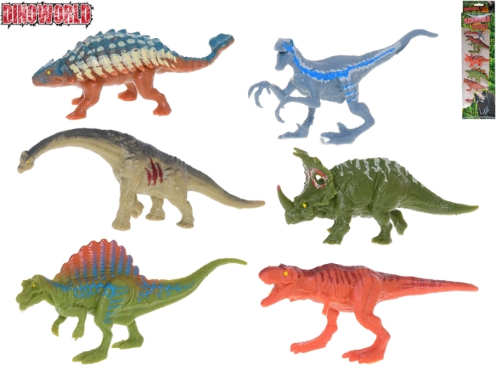 Σετ Dinoworld δεινόσαυροι – 6 ρεαλιστικές φιγούρες