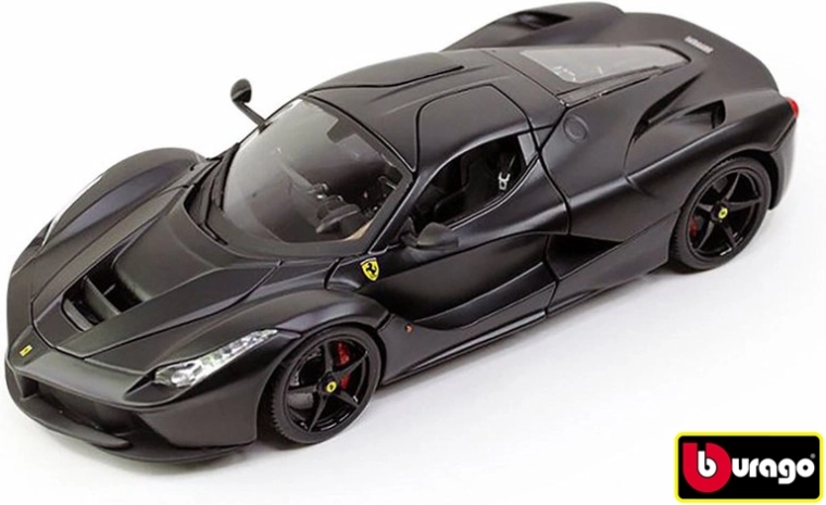 Bburago Ferrari LaFerrari μαύρο ματ 1:18
