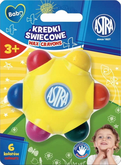 Κηρομπογιές ASTRA BABY Αστέρι