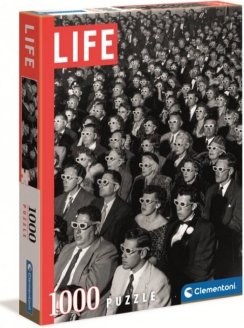 Παζλ Clementoni Life Τσιουάουα 1000 κομματιών – Ζωή σε 3D (γυαλιά)