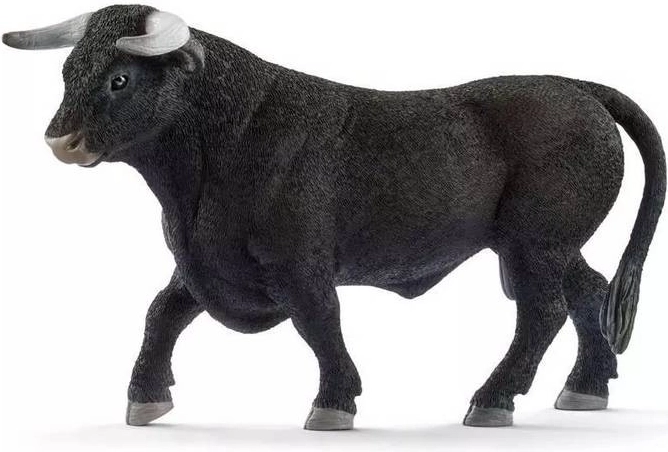 Schleich Farm World μαύρος ταύρος φιγούρα