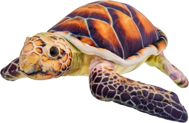 Καφέ λούτρινη χελώνα 38 cm
