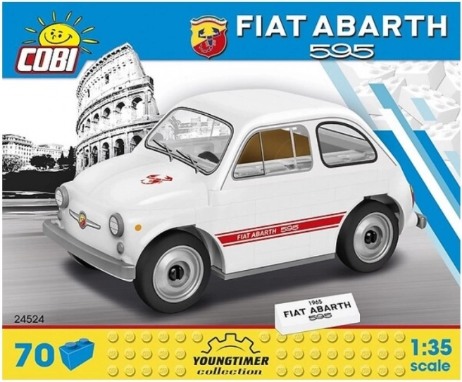 Κατασκευαστικό σετ COBI 1965 FIAT ABARTH 595 1:35