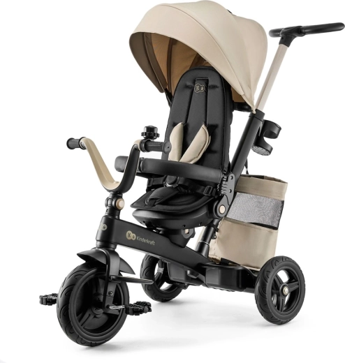 Παιδικό τρίκυκλο Kinderkraft Easytwist, μπεζ