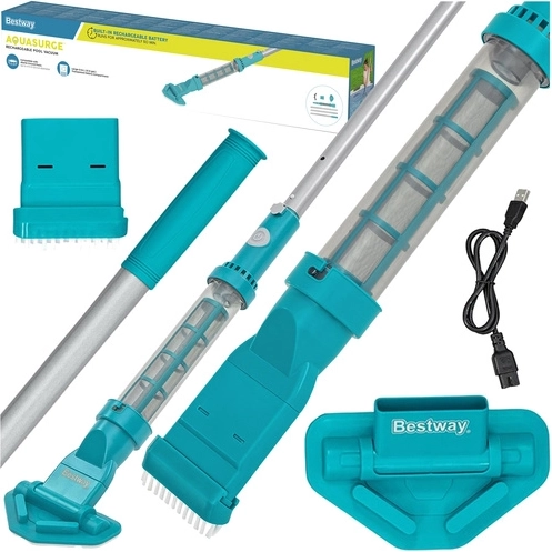 Bestway ασύρματη επαναφορτιζόμενη ηλεκτρική σκούπα πισίνας AquaSurge