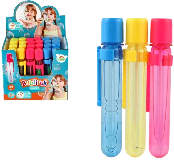 Μίνι ζελο-μπουρμπουλήθρες 20 ml (12 cm, 3 χρώματα) - 1 τεμάχιο