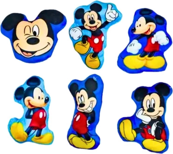 Λούτρινο μαξιλαράκι Mickey Mouse 15 cm (assort) - 1 τεμάχιο