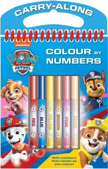 PAW Patrol – ζωγραφική με μαρκαδόρους σύμφωνα με αριθμούς
