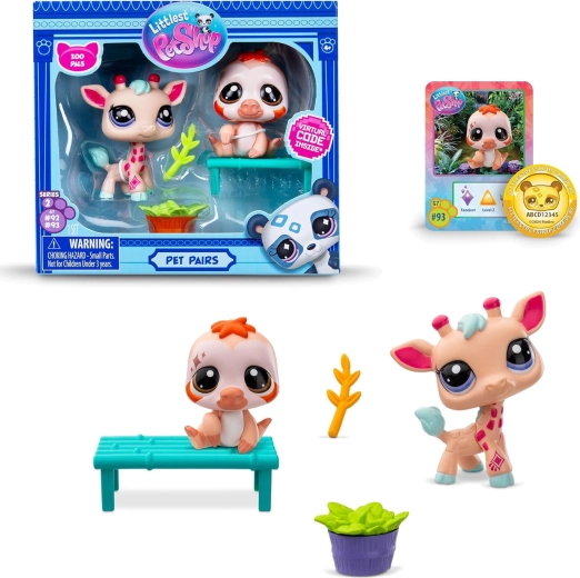 Hasbro Littlest Pet Shop Pet Zoo σετ φιγούρων και αξεσουάρ