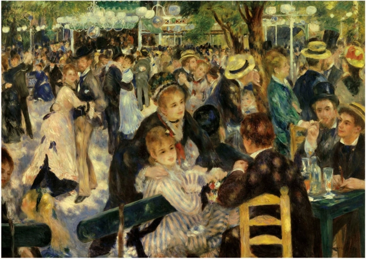 Παζλ Χορός στο Moulin de la Galette 3000 κομμάτια