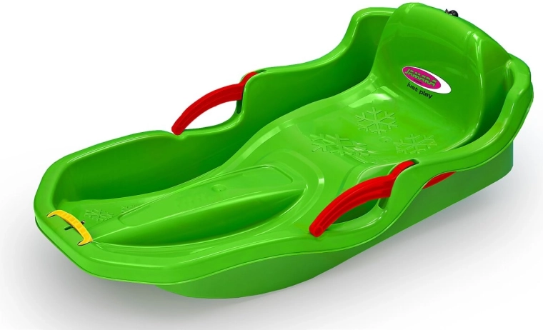 Bob Snow Play Comfort 80 cm πράσινο με χειροκίνητα φρένα