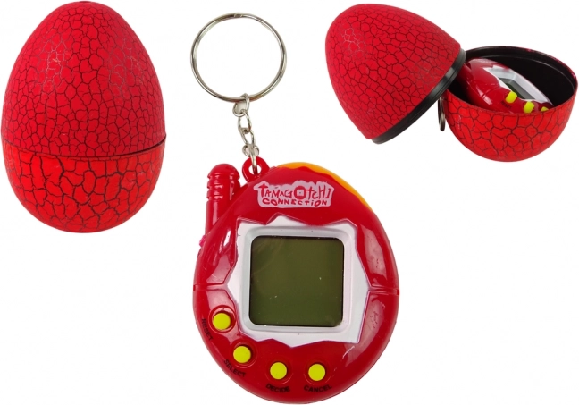 Tamagotchi σε αυγό, ηλεκτρονικό ζωάκι – κόκκινο