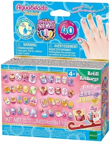 Aquabeads Studio για νύχια – σετ συμπλήρωσης Shiny Color