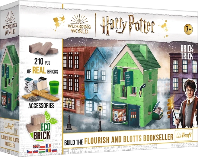 Σετ κατασκευής BRICK TRICK HARRY POTTER – Βιβλιοπωλείο Krucánky a Kaňoury, 210 κομμάτια