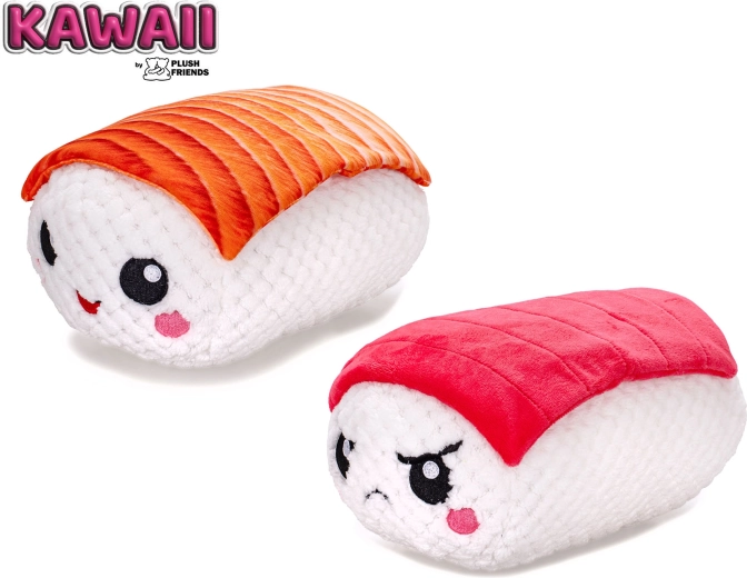 Λούτρινο sushi nigiri kawaii Plush Friends, 25 cm - 1 τεμάχιο