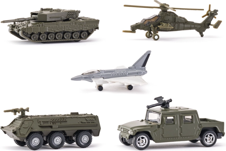 Siku Military – σετ στρατιωτικών οχημάτων 5 τεμ.