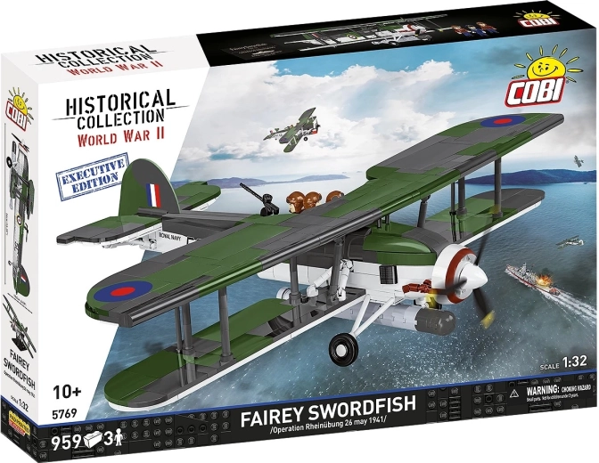 COBI κατασκευαστικό σετ Fairey Swordfish Executive Edition – 959 κομμάτια