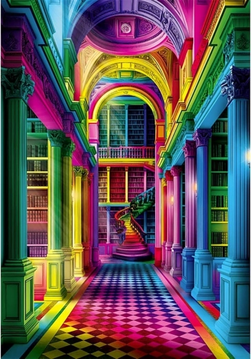 Clementoni παζλ ColorBoom: Athenaeum 1000 κομματιών