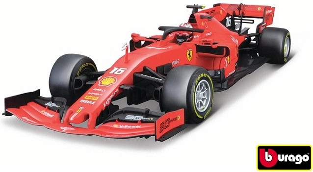 Bburago Ferrari F1 2019 SF90 Leclerc σε κλίμακα 1:18