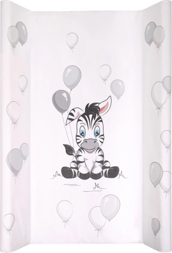 Επιφάνεια/ένθετο αλλαγής πάνας NEW BABY Zebra λευκό 50 × 80 cm