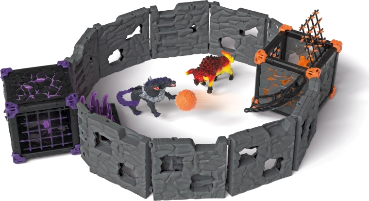 Schleich ELDRADOR creatures αρένα BattleCave λάβα x πέτρα
