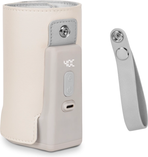 Ασύρματος θερμαντήρας μπιμπερό LIONELO Thermup Go Plus Beige Sand