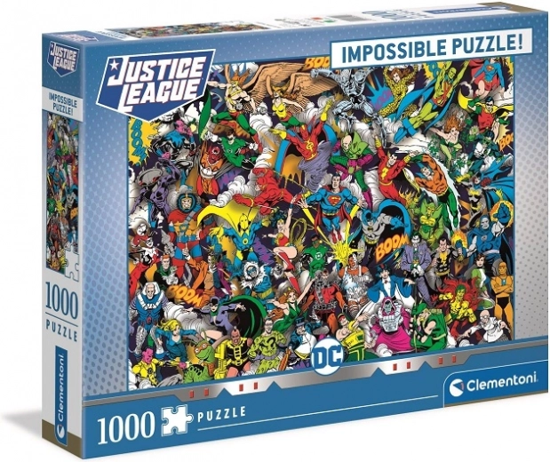 Παζλ Clementoni Impossible: DC Comics Justice League 1000 κομμάτια